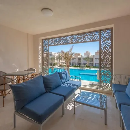 Sea View 2Br Mangroovy Gouna I Swimming Pool And Red Sea Beach