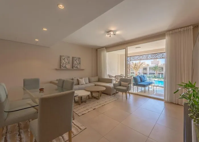 Sea View 2br Mangroovy Gouna I Swimming Pool And Red Sea Apartment